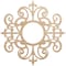 Ekena Millwork Dijon Wood Fretwork Pierced Ceiling Medallion, Alder, 22"OD x 7 1/8"ID x 1/4"T CMWP22X22X0250DIAL - alternate 1